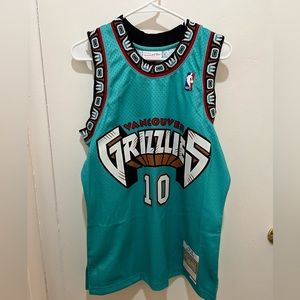 Brand New Vancouver Grizzlies 1998-1999 Mike Bobby  “HWC Swingman” Jersey